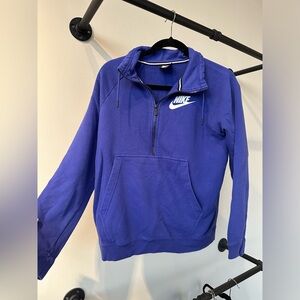 Nike purple quarter-zip 💜